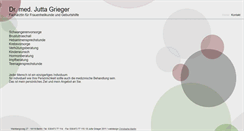 Desktop Screenshot of frauenaerztin-berlin-mitte.com
